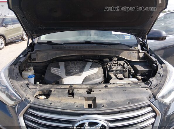 KM8SM4HF5KU298341 2019 HYUNDAI SANTA FE XL Gray Widok z tyłu