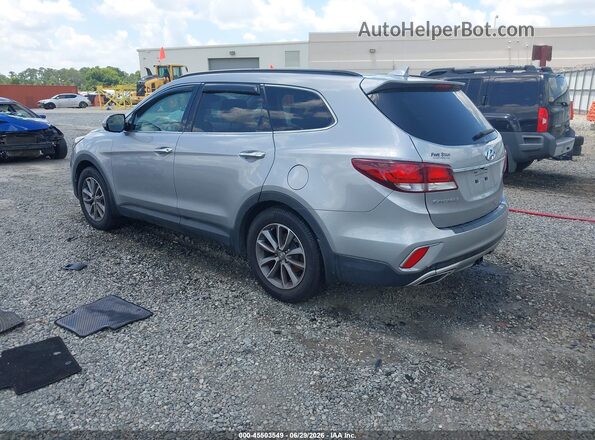 KM8SM4HF6JU267128 2018 HYUNDAI SANTA FE Silver Задня ліва чверть