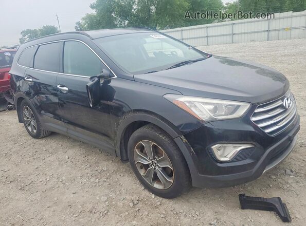 KM8SM4HF7GU155236 2016 HYUNDAI SANTA Black Առջևի աջ