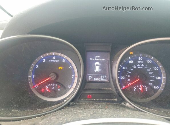 KM8SM4HF7GU155236 2016 HYUNDAI SANTA Black Սարքավորումների վահանակի տեսք