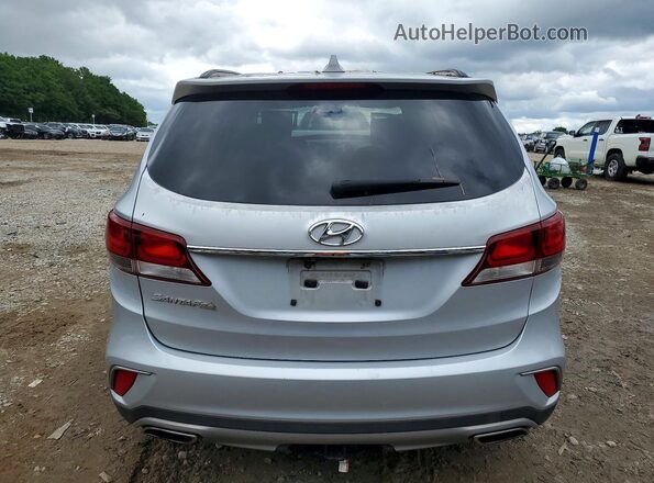 KM8SM4HF7HU206249 2017 HYUNDAI SANTA Silver Rear view
