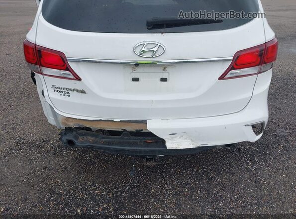 KM8SM4HF7JU273617 2018 HYUNDAI SANTA FE White 