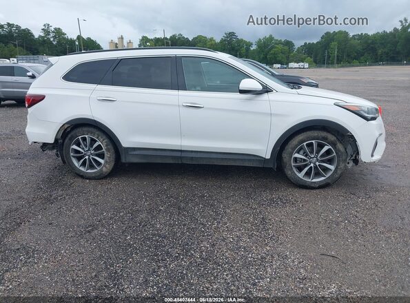 KM8SM4HF7JU273617 2018 HYUNDAI SANTA FE White 