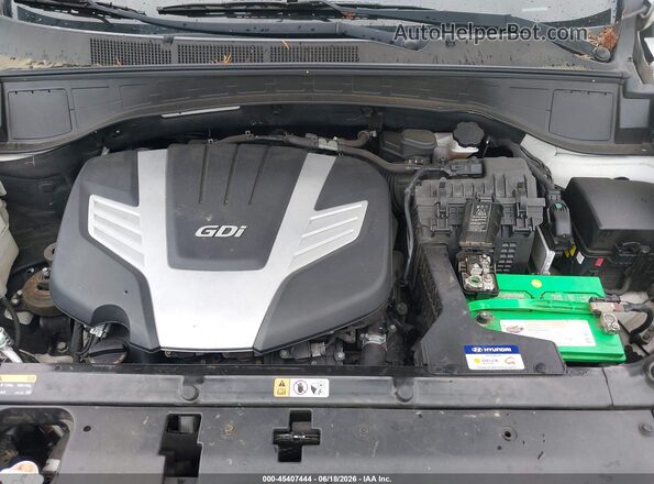 KM8SM4HF7JU273617 2018 HYUNDAI SANTA FE White 