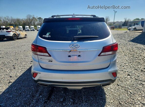 KM8SM4HF7KU304575 2019 HYUNDAI SANTA Серебряный Вид сзади