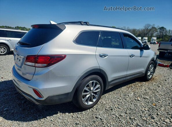 KM8SM4HF7KU304575 2019 HYUNDAI SANTA Серебряный Задняя правая четверть