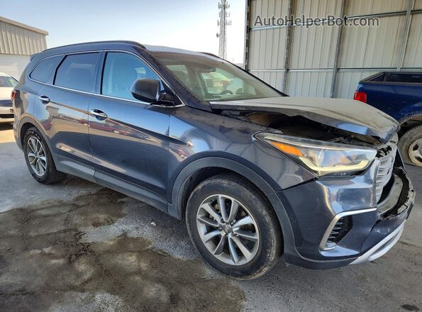 KM8SM4HF9HU197022 2017 HYUNDAI SANTA Charcoal Delantero derecho