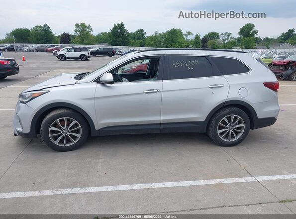 KM8SM4HF9HU201957 2017 HYUNDAI SANTA FE Silver სალონის 360-გრადუსიანი ხედი
