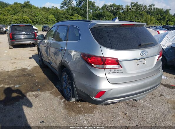KM8SM4HFXHU194128 2017 HYUNDAI SANTA FE Серебряный Задняя левая четверть