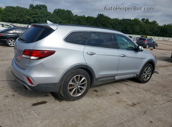 KM8SM4HFXHU200767 2017 HYUNDAI SANTA Silver Trasero derecho