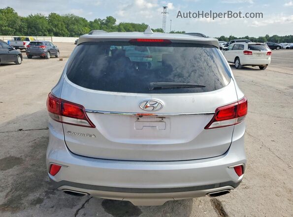 KM8SM4HFXHU200767 2017 HYUNDAI SANTA Silver Vista trasera