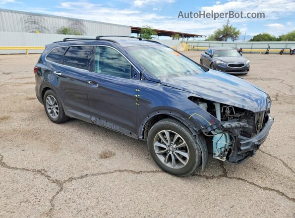 KM8SM4HFXJU270145 2018 HYUNDAI SANTA Blue 