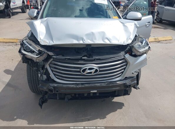 KM8SM4HFXJU280920 2018 HYUNDAI SANTA FE Silver წინა ხედი