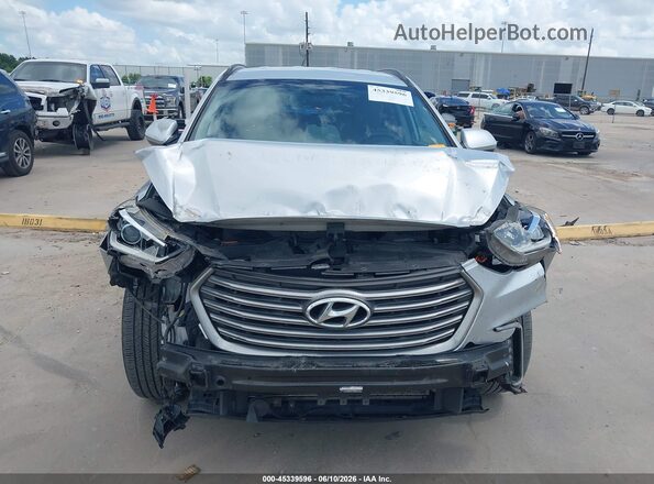 KM8SM4HFXJU280920 2018 HYUNDAI SANTA FE Silver უკანა სალონის ხედი