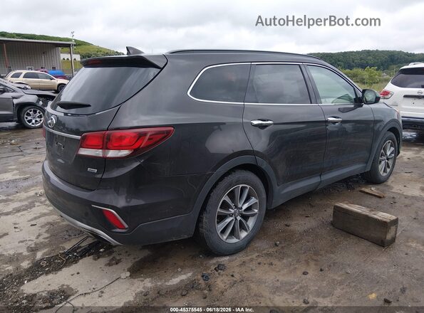 KM8SMDHF0HU216105 2017 HYUNDAI SANTA FE Dark Brown 