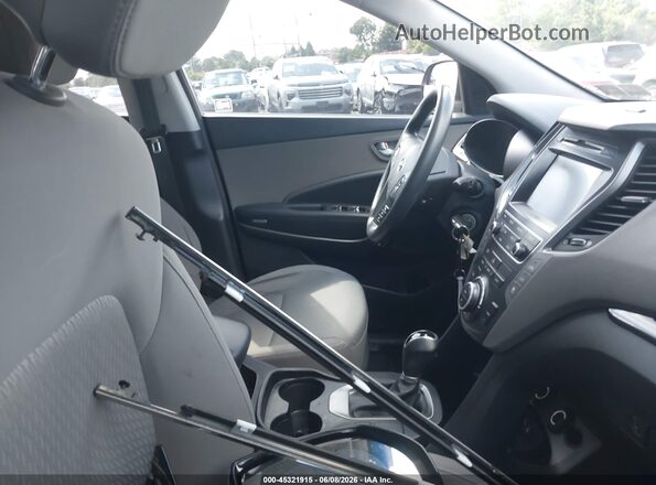 KM8SMDHF0HU251159 2017 HYUNDAI SANTA FE Gray Front interior view