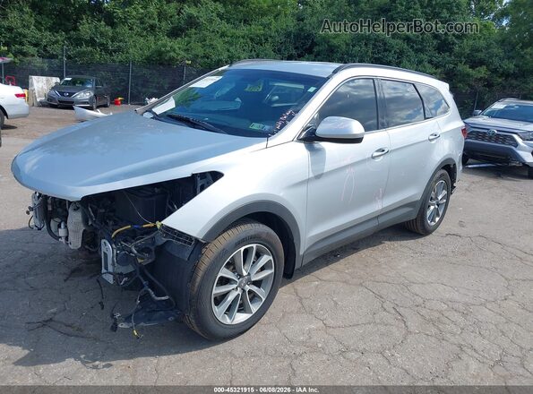 KM8SMDHF0HU251159 2017 HYUNDAI SANTA FE Gray Front left