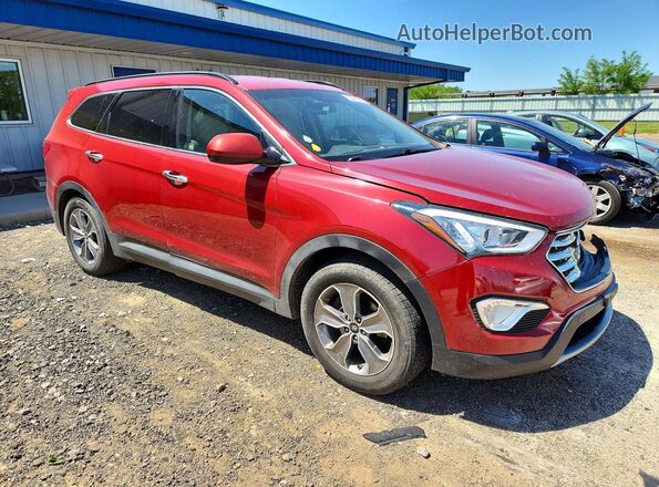KM8SMDHF2GU162255 2016 HYUNDAI SANTA Red Delantero derecho