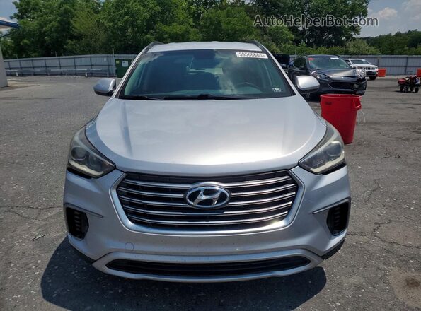 KM8SMDHF2HU257111 2017 HYUNDAI SANTA Silver Vista frontal
