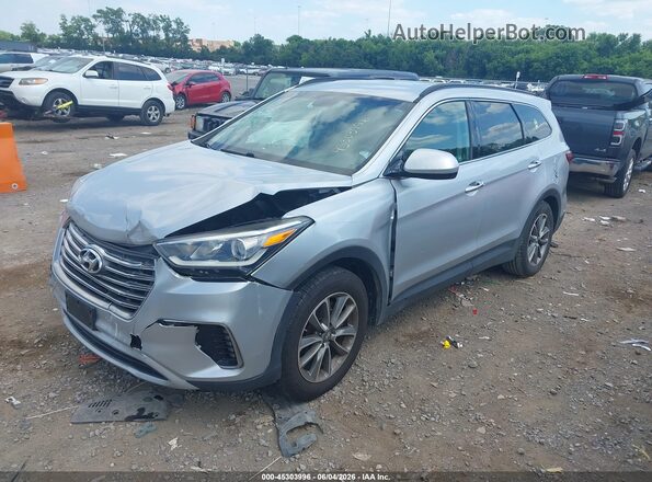 KM8SMDHF2JU293208 2018 HYUNDAI SANTA FE Серебряный 