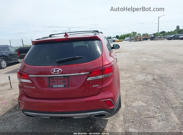 KM8SMDHF4HU200263 2017 HYUNDAI SANTA FE Burgundy 