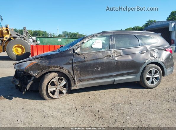 KM8SMDHF7GU138422 2016 HYUNDAI SANTA FE Gray 
