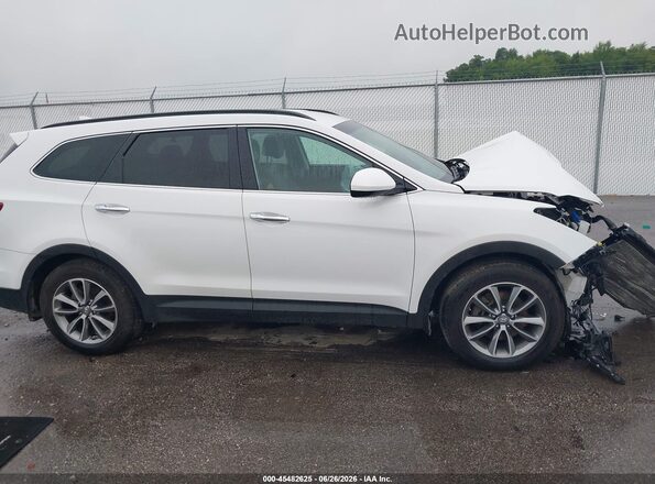 KM8SMDHF7JU276923 2018 HYUNDAI SANTA FE White Панорамний вид салону 360°