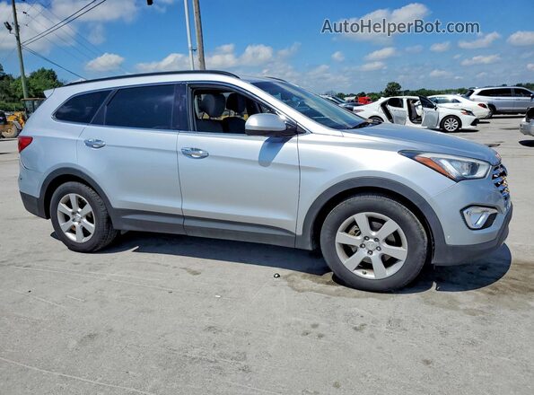 KM8SMDHF8GU144181 2016 HYUNDAI SANTA Silver Front right