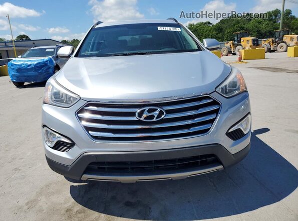 KM8SMDHF8GU144181 2016 HYUNDAI SANTA Silver Front view