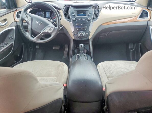 KM8SMDHF8GU152166 2016 HYUNDAI SANTA Red 