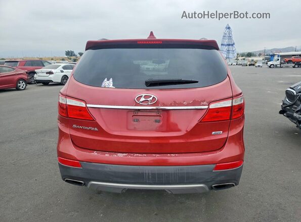 KM8SMDHF8GU152166 2016 HYUNDAI SANTA Red 