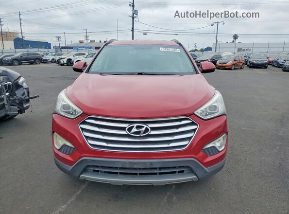 KM8SMDHF8GU152166 2016 HYUNDAI SANTA Red 