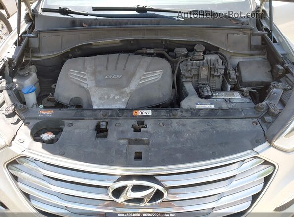 KM8SMDHF9GU151561 2016 HYUNDAI SANTA FE Silver Widok z tyłu