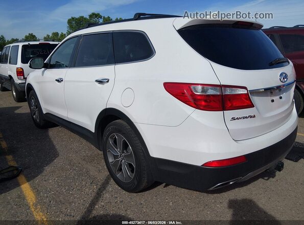 KM8SMDHF9GU162298 2016 HYUNDAI SANTA FE White Trasero izquierdo