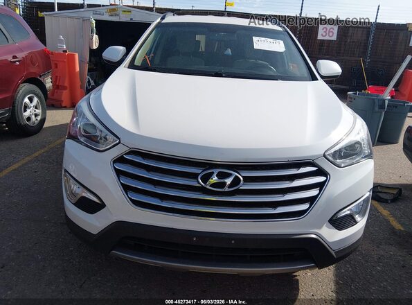KM8SMDHF9GU162298 2016 HYUNDAI SANTA FE White Vista del salpicadero