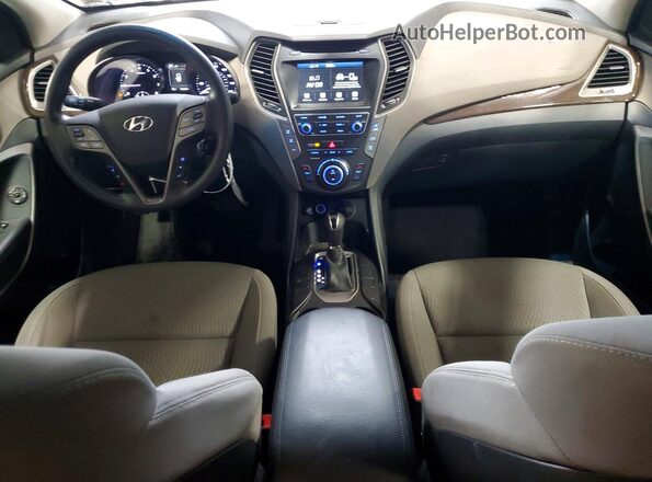 KM8SMDHFXJU272283 2018 HYUNDAI SANTA Silver 