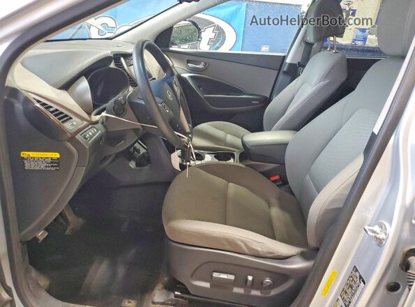 KM8SMDHFXJU272283 2018 HYUNDAI SANTA Silver 