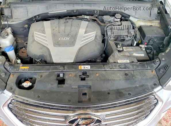 KM8SMDHFXJU272283 2018 HYUNDAI SANTA Silver 