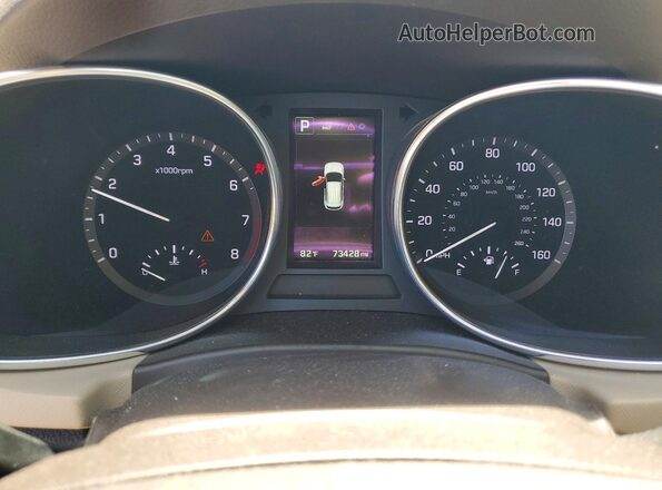 KM8SN4HF3HU238970 2017 HYUNDAI SANTA Black 