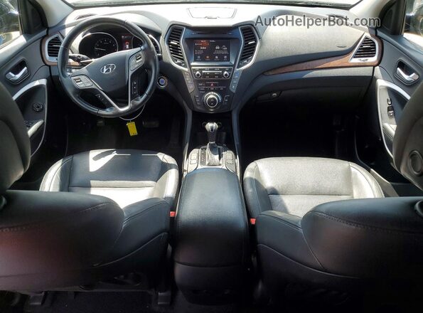 KM8SN4HF3KU303498 2019 HYUNDAI SANTA Black Vista del salpicadero