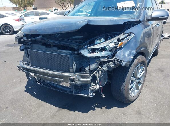 KM8SN4HF4KU303249 2019 HYUNDAI SANTA FE XL Gray Вид спереду