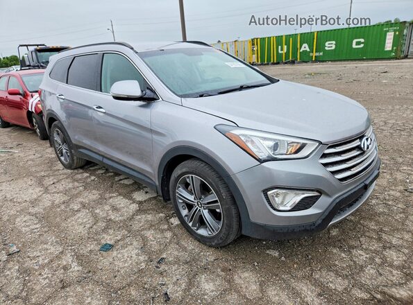 KM8SNDHF1GU160302 2016 HYUNDAI SANTA Silver 