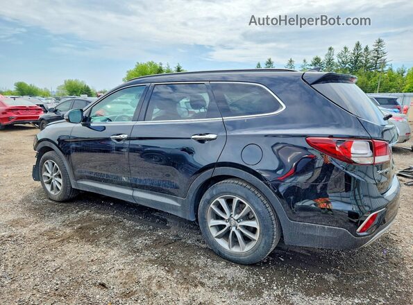 KM8SNDHF3KU296777 2019 HYUNDAI SANTA Black Հետևի ձախ