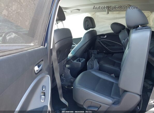 KM8SR4HF1HU217541 2017 HYUNDAI SANTA FE Blue VIN კოდის სტიკერის ხედი
