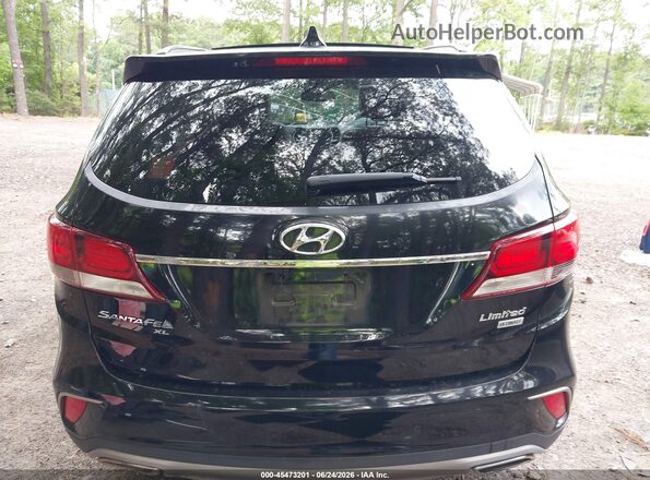 KM8SR4HF1KU302693 2019 HYUNDAI SANTA FE XL Black 
