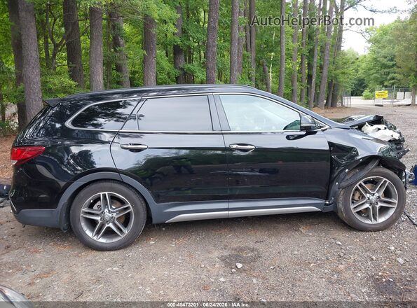 KM8SR4HF1KU302693 2019 HYUNDAI SANTA FE XL Black 360 interior view