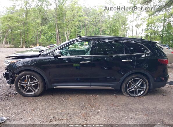 KM8SR4HF1KU302693 2019 HYUNDAI SANTA FE XL Black 