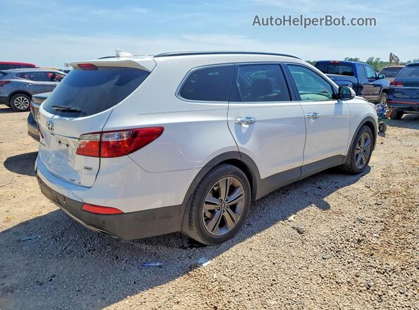 KM8SR4HF2GU142055 2016 HYUNDAI SANTA White Tył prawy