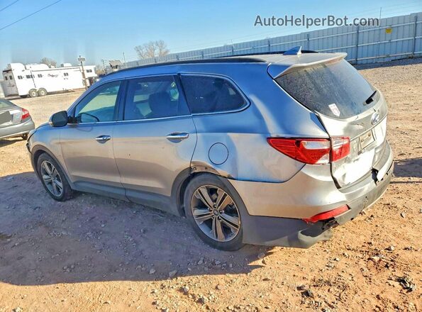 KM8SR4HF2GU162189 2016 HYUNDAI SANTA Silver Հետևի ձախ