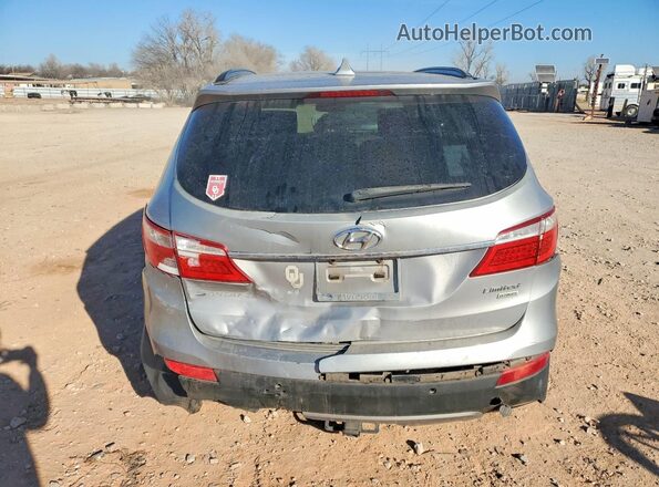 KM8SR4HF2GU162189 2016 HYUNDAI SANTA Silver Հետևի տեսք